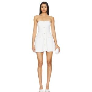 Anwen Mini Dress in White
Revolve- MORE TO COME